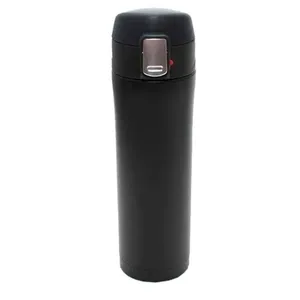 Garrafa Termica 500ml Aço Inox Inquebravel Vacuum Preto