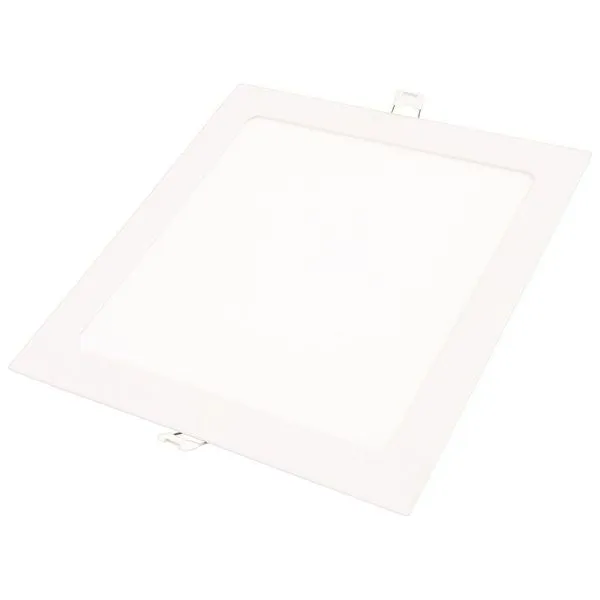 Plafon Led Tramontina Quadrado De Embutir 12k 6500k Luz Branca Tramontina