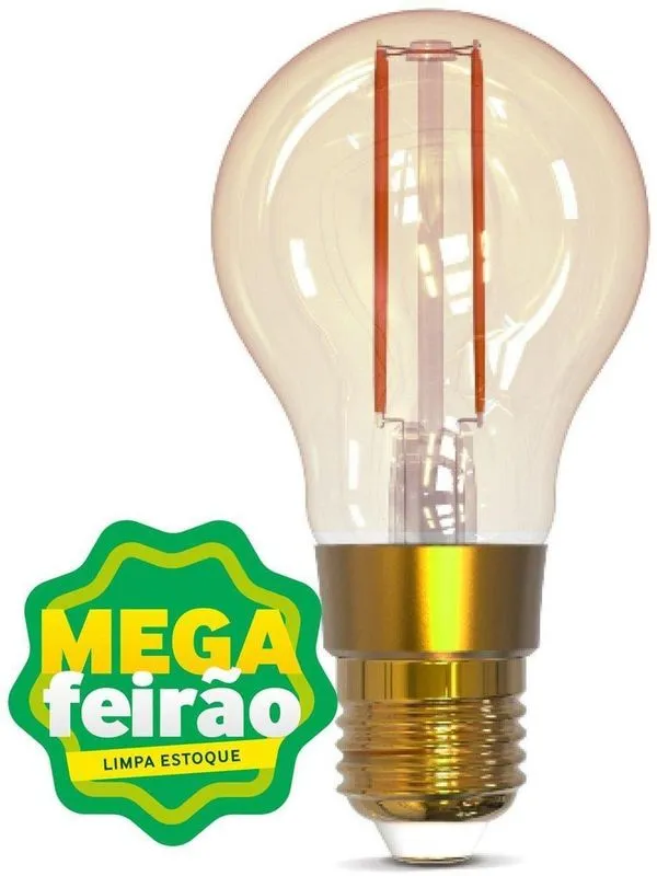 Lâmpada Smart Bulbo 5W 1800 A 2400K Led Gaya 9873 Bivolt