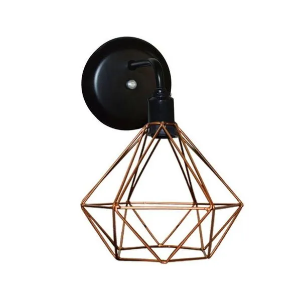 Arandela Diamante Cobre