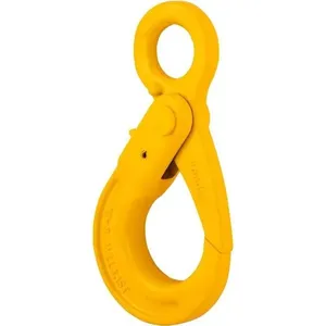 Gancho Olhal Automático 34,5mm 50mm Aço Liga Grau 8 para Içamento e Movimentação Amarelo Vonder Gancho Olhal Automático 34,5mm 50mm para Içamento de Cargas Aço Liga Grau 8 Amarelo Vonder
