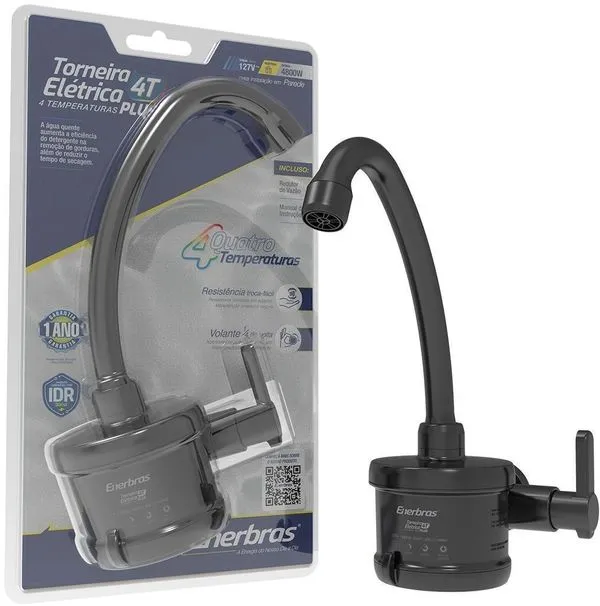 Torneira Enerbras PLUS 4T 4800W 127V Preto