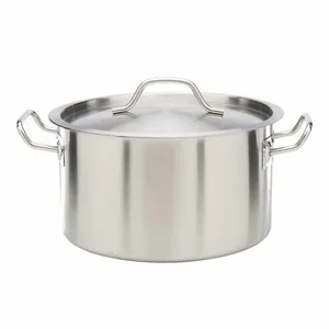 Caçarola Inox N° 28 Fundo Triplo 9,2 Litros Gp694 - Gp Inox