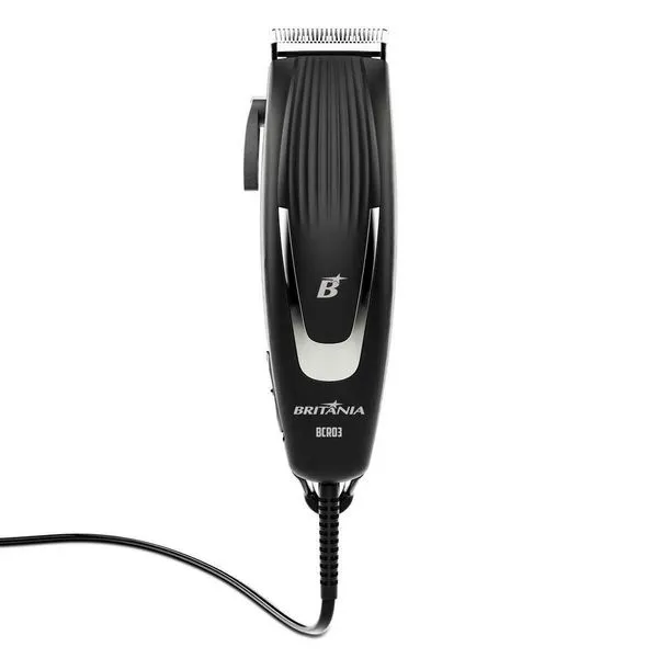 Cortador De Cabelos Britânia BCR03 9 Acessórios 18W 110V