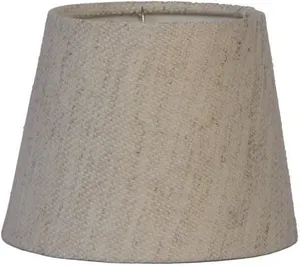 Cúpula Para Abajur Cônica 25W Linho Luminoteca 1007 Claro