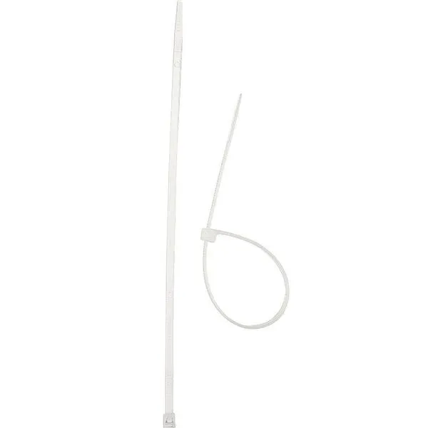 Abraçadeira de Nylon 202x3,7x1,5 mm Tramontina Branca