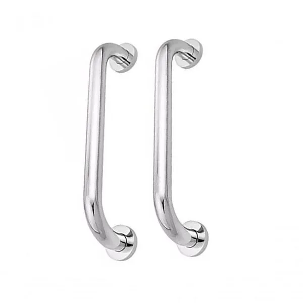Alça Apoio Kit 2 Uni 30cm Inox Banheiro