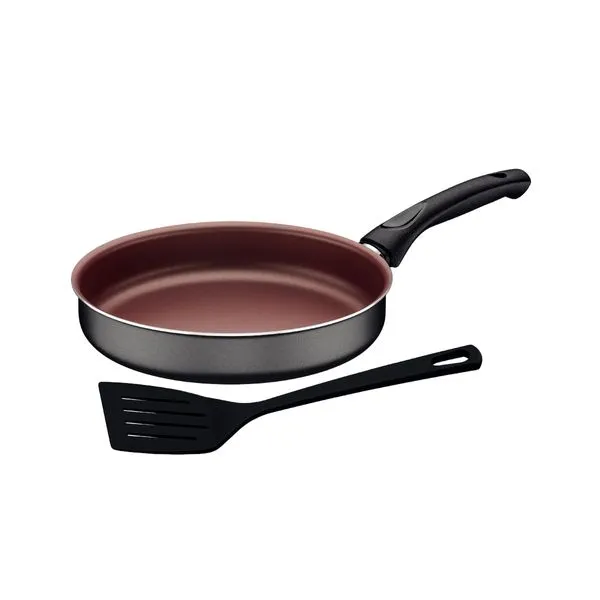 Frigideira Reta Tramontina Vermont em Alumínio Starflon Max Grafite 24 cm 2 L