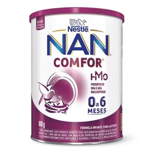 Nestlé Fórmula Infantil NAN Comfor 1 HMO 0-6 meses 800g Fórmula Infantil NAN Comfor HMO de 0 a 6 meses 800g