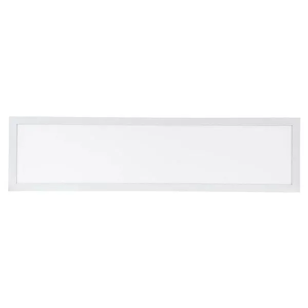 Painel De Led Blumenau Backlight Retangular De Sobrepor 40w Bivolt 3000k Luz Amarela