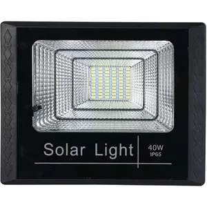 Refletor Solar Retangular 40W 6500K Abs Gaya 9669 Preto Solar
