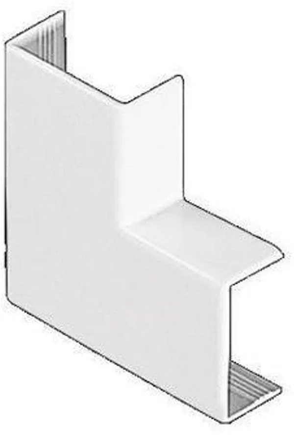 Cotovelo Plano Tramontina Branco Palha 90° 20x10mm
