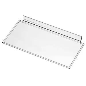Kit 40 Expositores de Calçados Infantis para Painel Canaletado Mostruário Transparente Cinquetti