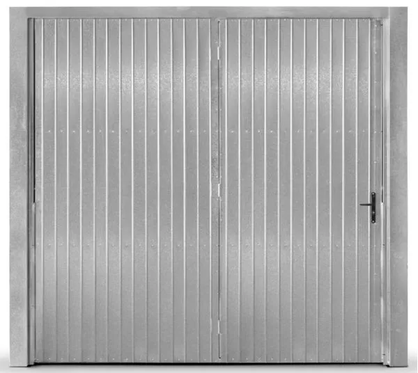 Portão de Ferro Maxiaço 619 240x220cm Galvanizado Direita