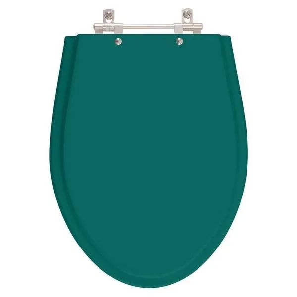 Assento Sanitário Poliester Victoria Verde Amazônia Para Vaso Ideal Standard