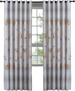 Cortina Unica Casa D'oro Aracaju Floral 3,00x2,40m