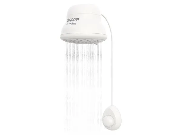 Chuveiro Eletrônico Zagonel Master Banho Branco 7500W 220V