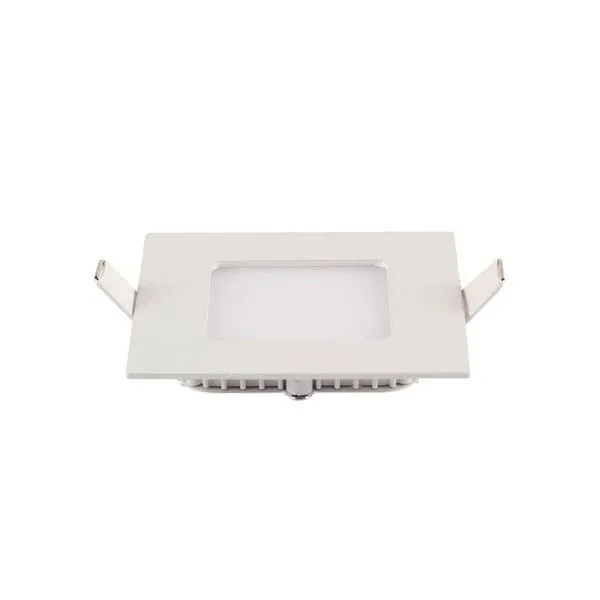 Painel De Led Quadrado Embutir 6w Bivolt Blumenau 6500k Luz Fria