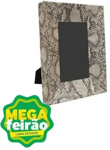 Porta Retrato Venus Victrix 10X15Cm Cinza Cobra