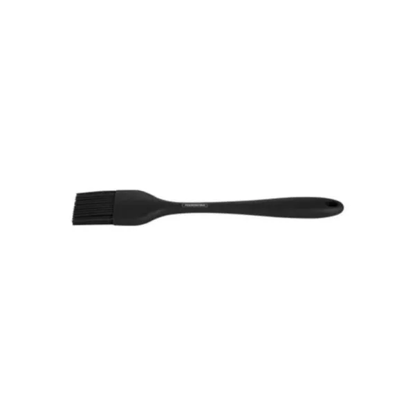 Pincel De Silicone Tramontina Utilitá Preto 25,5cm