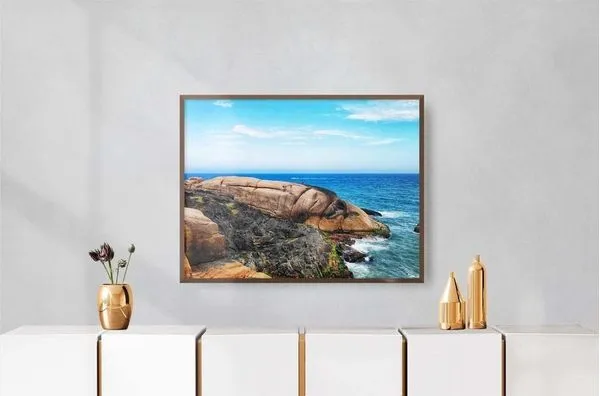 Quadro Decorativo Illuminato Canvas Praia Lagoa da Conceição