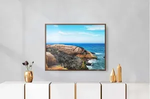 Quadro Decorativo Illuminato Canvas Praia Lagoa da Conceição