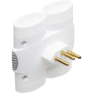 Benjamim 4 Tomadas 2 Pólos + Terra DN1838 Daneva Branco