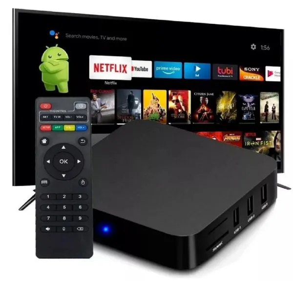 Receptor Smart Tv Wifi 5G Hdmi 4K Quad Core Mxq Android Netflix Youtube