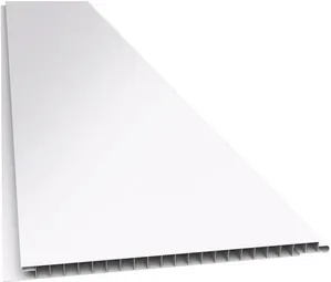 Forro PVC Plasbil Liso Junta Seca Branco 10mm 20cm 6m