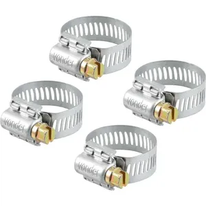 Abraçadeira Rosca Sem Fim 22 mm a 31 mm com 4 peças AL 2232 VONDER