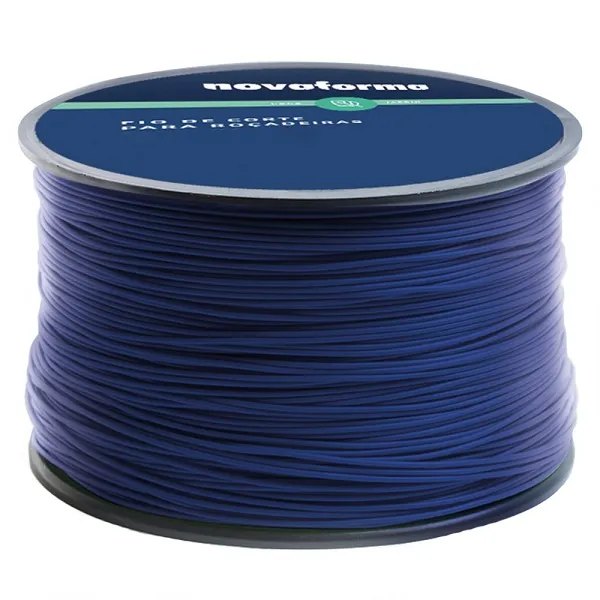 Fio De Corte P/ Roçadeira Redondo 2,4Mm 20M - Novaforma