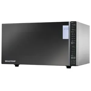 Micro-ondas Brastemp Espelhado Grill 32 Litros - BMG45 Micro-ondas de Mesa Brastemp com 32 Litros de Capacidade e Grill Espelhado - BMG45AR