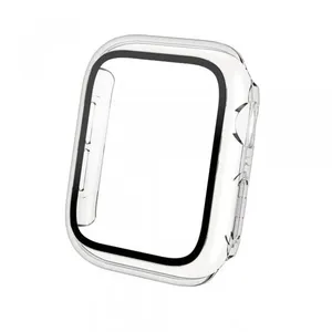 Case Para Apple Watch 45Mm (Series 7) - Armor + Película Integrada Na Case - Transparente - Gshield
