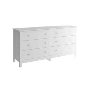 Cômoda Ditália 6 Gavetas DM-221 Branco