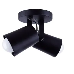 Spot de Sobrepor 2 Lâmpadas Fokus Duplo 20W Alumínio Startec 147190113 Preto Bivolt