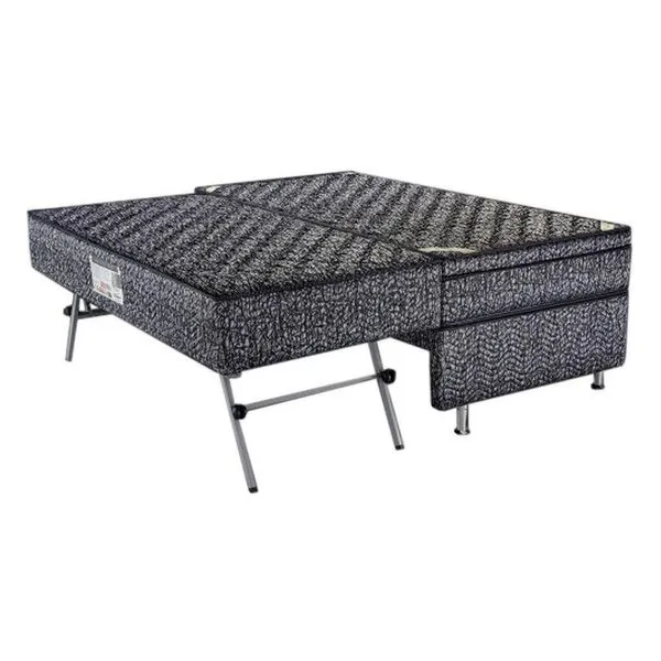 Cama Box Solteiro Versatil Orhotel Luxo Molas Bonnel com Auxiliar Ortobom