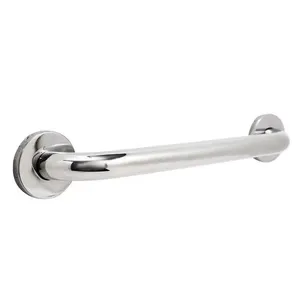 Barra De Apoio 60 Cm Inox 2 Peças Brazhu
