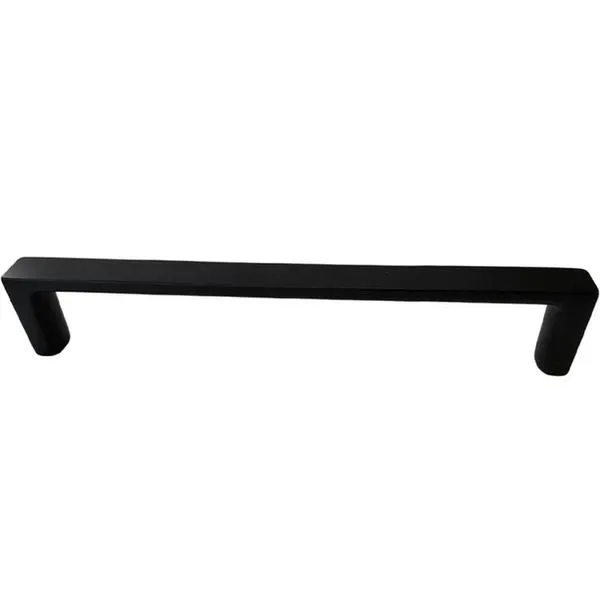 Puxador Oeiras Preto Fosco 13,5cm para Armários Gavetas Zamac Torralba