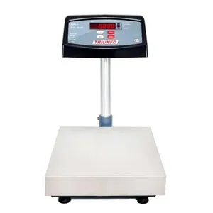 Balança Plataforma Dupla Escala 30-60kg Com Coluna Plt 30-60 Mini Slim Bivolt Triunfo