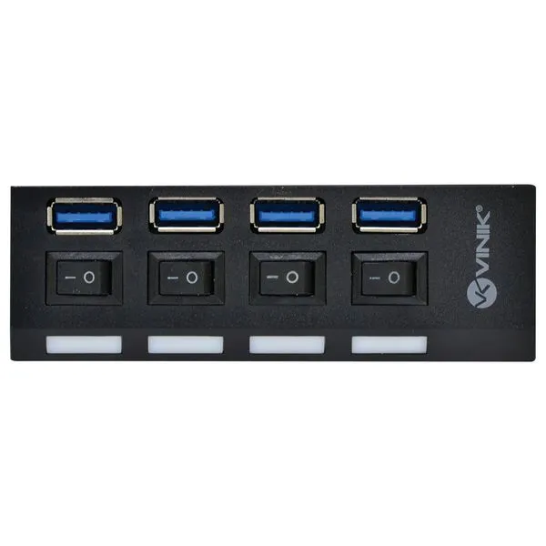 Hub USB 3.0 4 Portas com Interruptor HUV-50