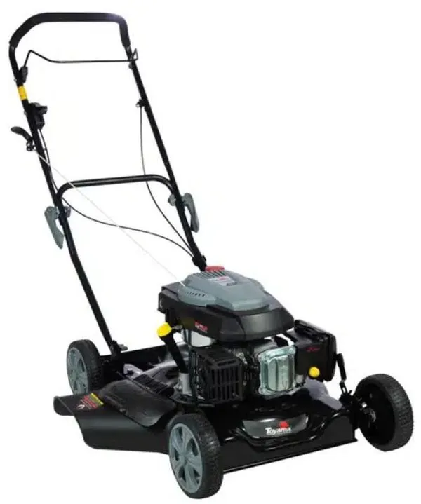 Máquina de Cortar Grama a Combustão Gasolina Motor 4 Tempos ToyamaTLM510SM-60L com Coletor 60L Partida Manual 173CC 6HP