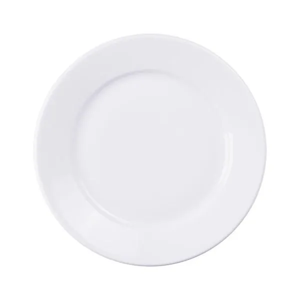 Conjunto 6 Pratos Raso Mesa Cecilia HS Porcelana 24cm Tramontina