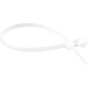 Abraçadeira De Nylon Para Parafusos, Branca, 220 Mm X 4,3 Mm, Vonder Ostenvonder