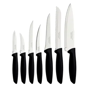 Conjunto de Facas Tramontina Plenus 07 Peças Aço Inox Preto