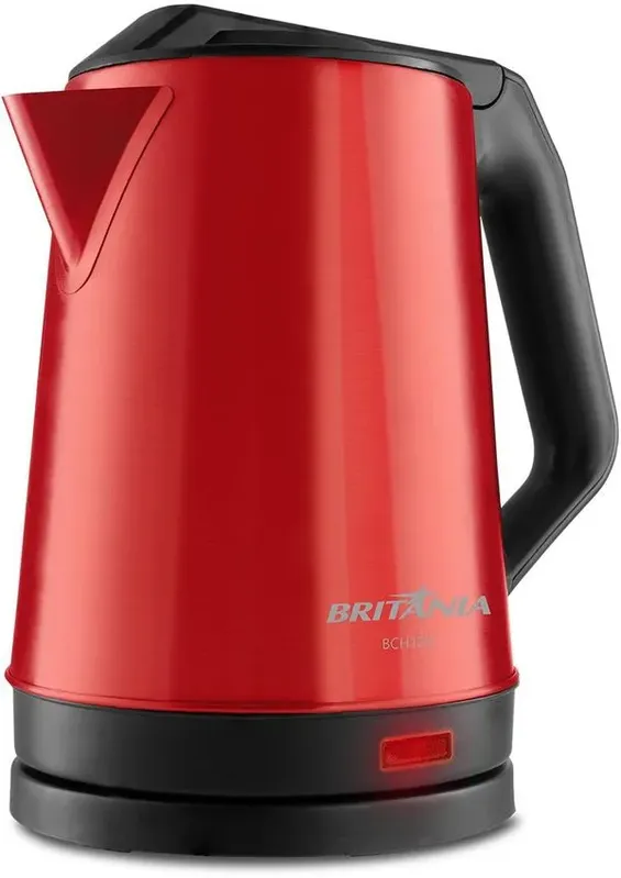 Chaleira Elétrica Britânia BCH12V Vermelha 1,9 Litros 220V