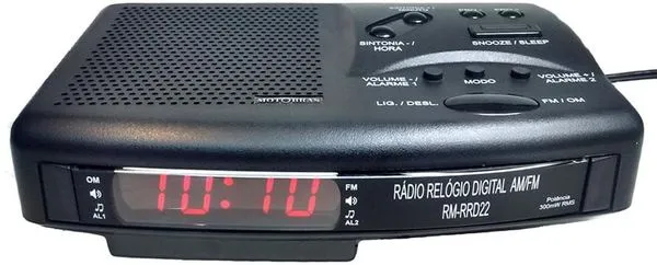 Rádio Relógio Bivolt Motobras RM-RRD 22