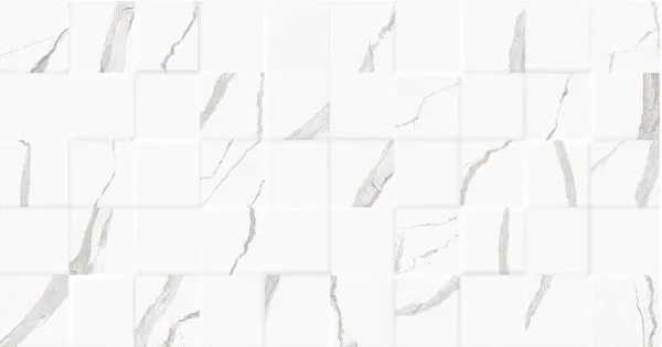 Revestimento Para Parede Marmocerâmica 39x75cm Ac53900 Square Mont BlancAcetinado Retificado Classe A LA