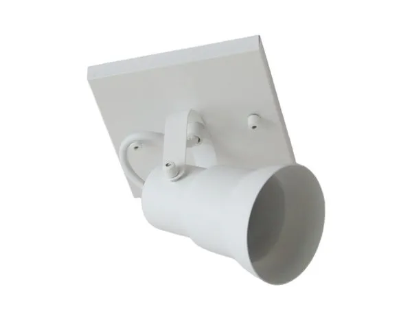 Spot de Sobrepor 1 Lâmpada Arredondado 30W Aluminio Emalustres 2711/.002 Branco Bivolt