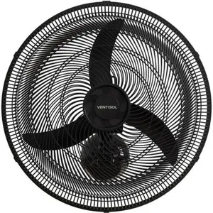 Ventilador De Parede Ventisol New 50cm Preto 220V