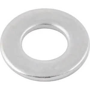 Arruela lisa 5 mm zincada com 100 peças - VONDER